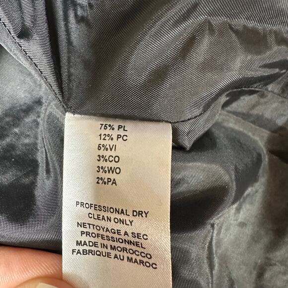 Chloe Colette Jenny Tweed Mini Skirt Black Opal - Picture 5 of 5